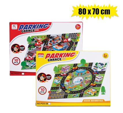 Vehicle playmat 1 car & acc 82.50x70cm