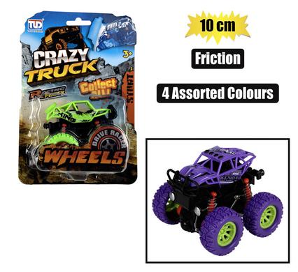 Vehicle jeep monster buggy friction 10cm