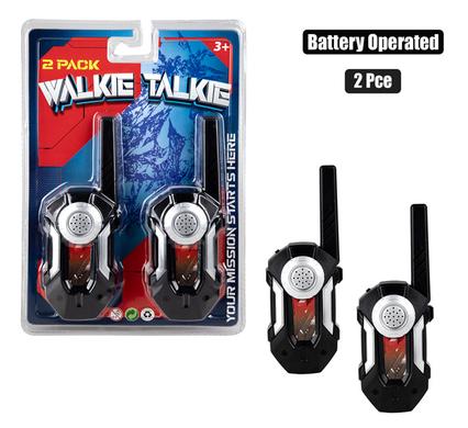 Battery operated walkie talkie 2pc