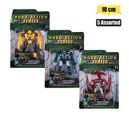 Boys playset fig robot dragon 1pc 10cm