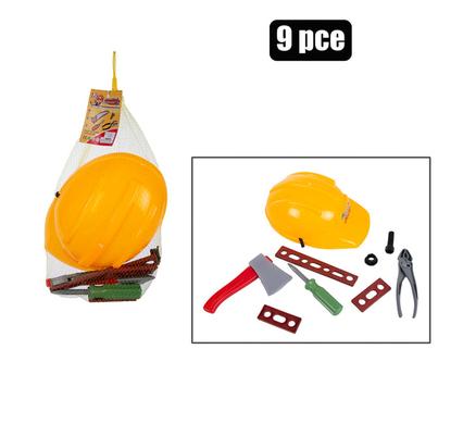 Boys playset construction helmet&tools