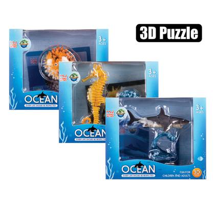Puzzles 3d sea life