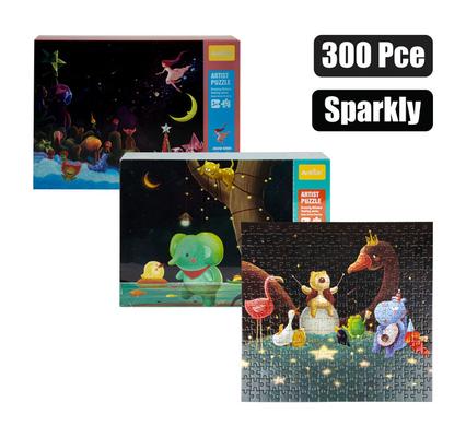 Puzzle jigsaw boxed sparkly 300pc