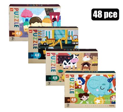 Puzzle jigsaw boxed 48pc