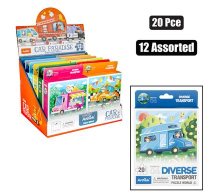 Jigsaw puzzle transport 20pc