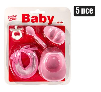 Doll baby accessory set 5pc
