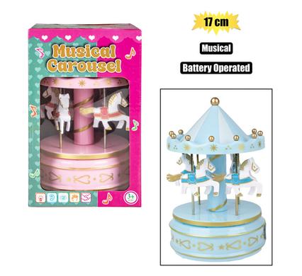 Playset musical carousel