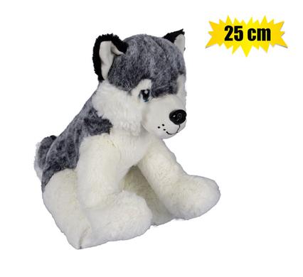 Plush dog husky small 25cm