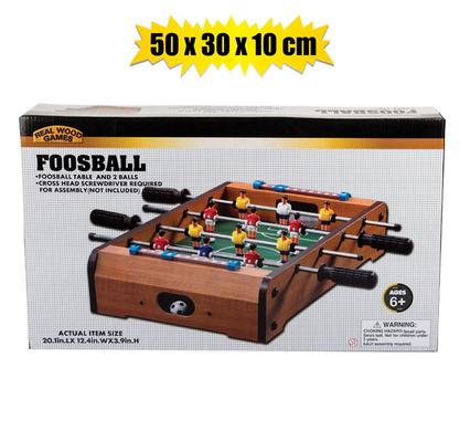 Game tabletop foosball 50.7x30.5x9.7cm