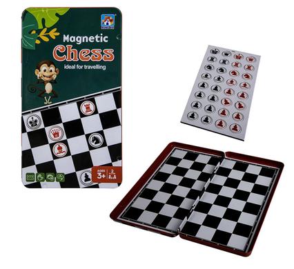Game magnetic chess