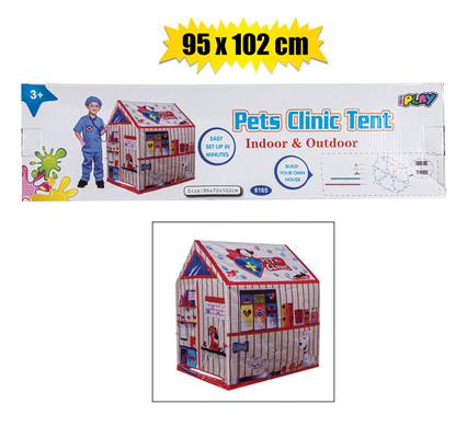 Play-tent pet vet 95x102cm