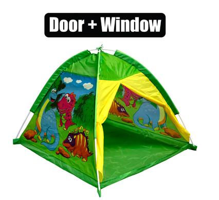 Play-tent pop-up dinosaur
