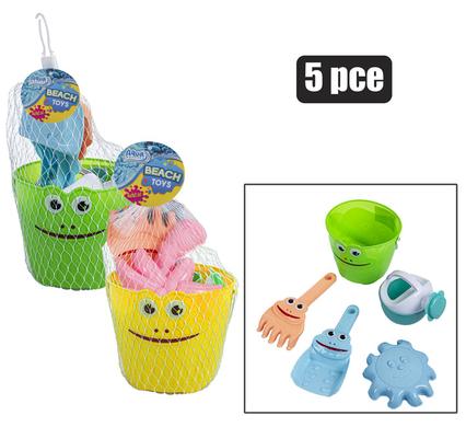 Beach-set bucket w/access big eyes