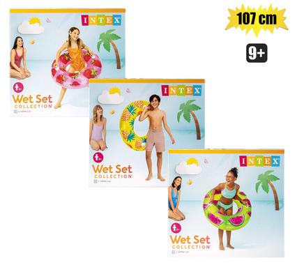 Intex tube tropical fruit 107cm