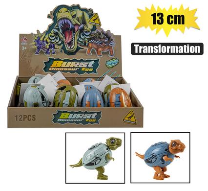 Animals dino egg 7cm transformation 13cm