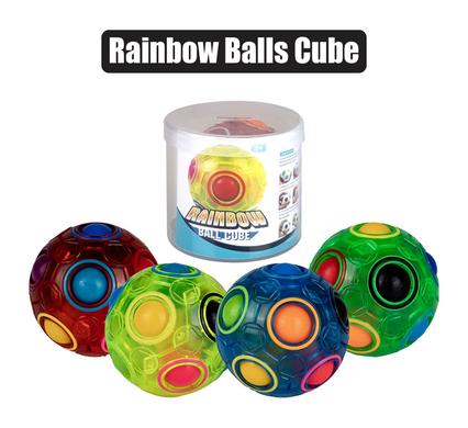 Edu cube rainbow ball
