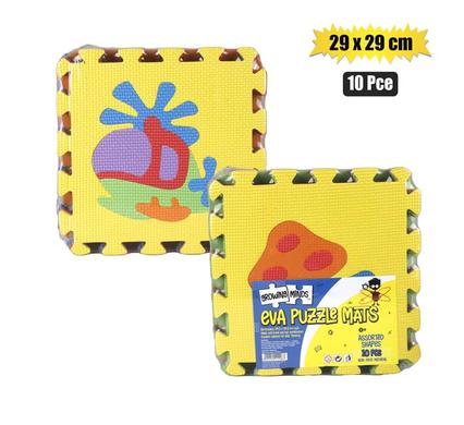 Edu eva mat asstd shapes 29x29cm 10pc