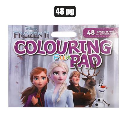 Book colouring pad frozen 2 48p