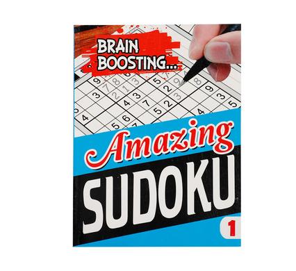 Book puzzle brain boosting sudoku 1