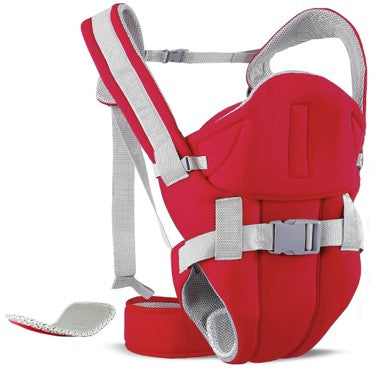 Baby Carrier with sturdy waist belt and padded shoulder straps