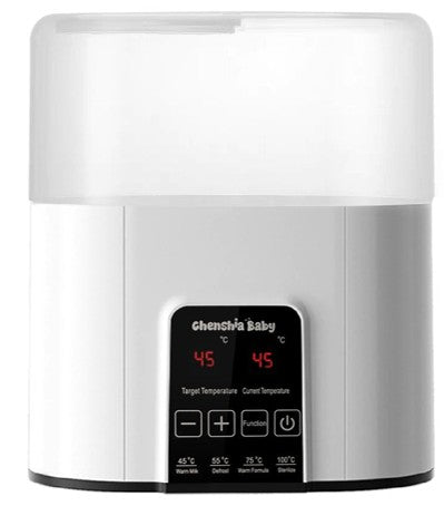 Double Bottle Warmer with Removable Lid and Skylight cover